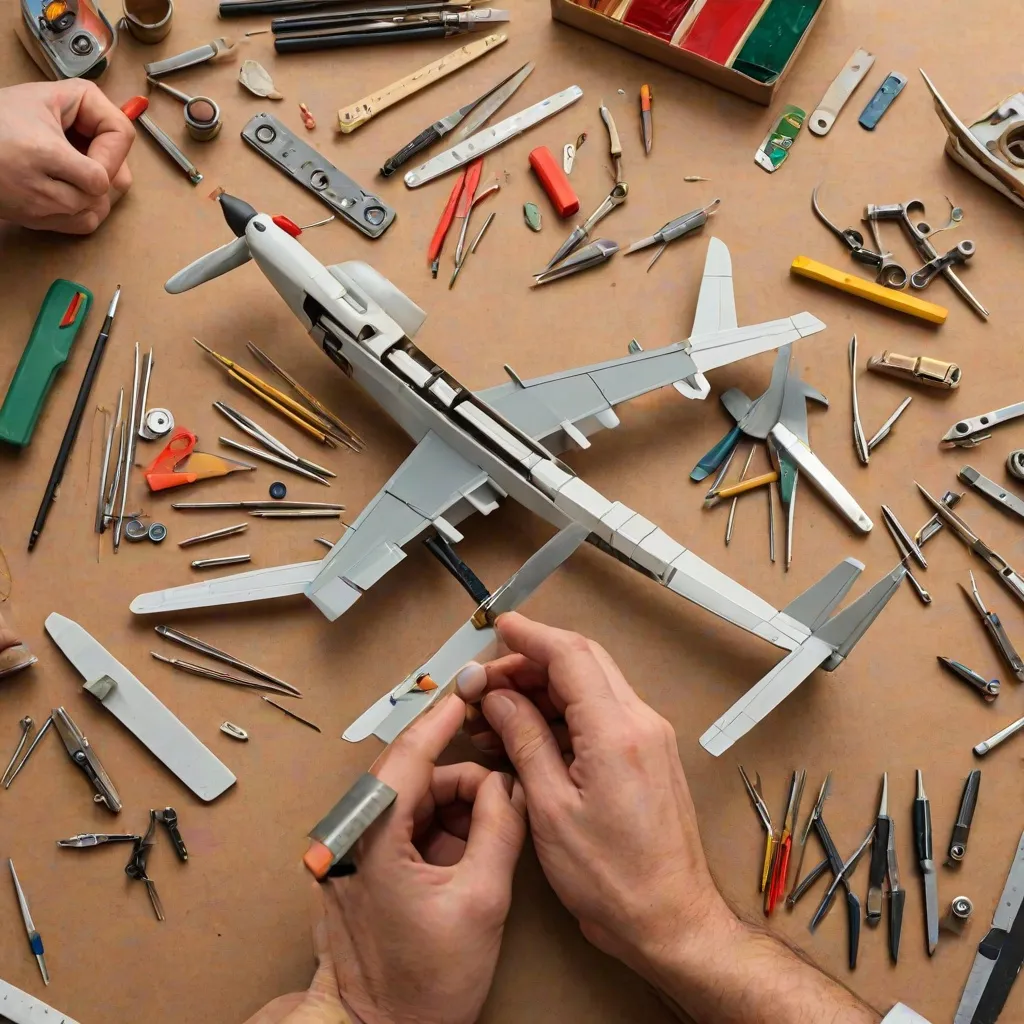 Budowanie modeli samolotów – poradnik dla początkujących